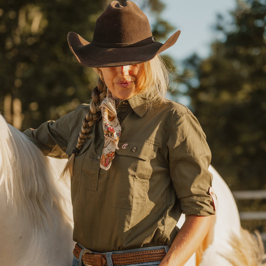 Tenterfield - Half Button Workshirt