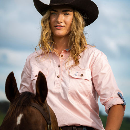 Barcoo - Half Button Workshirt