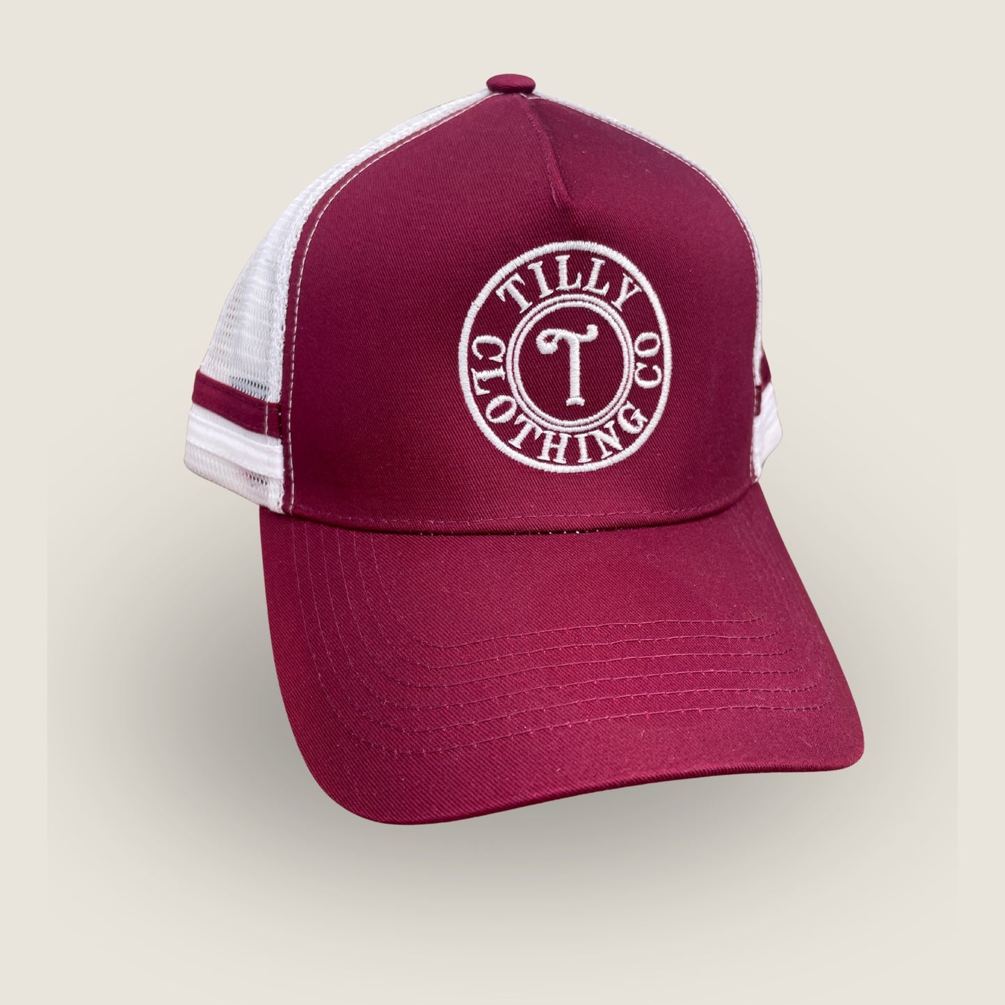 Tilly MaroonTrucker Cap