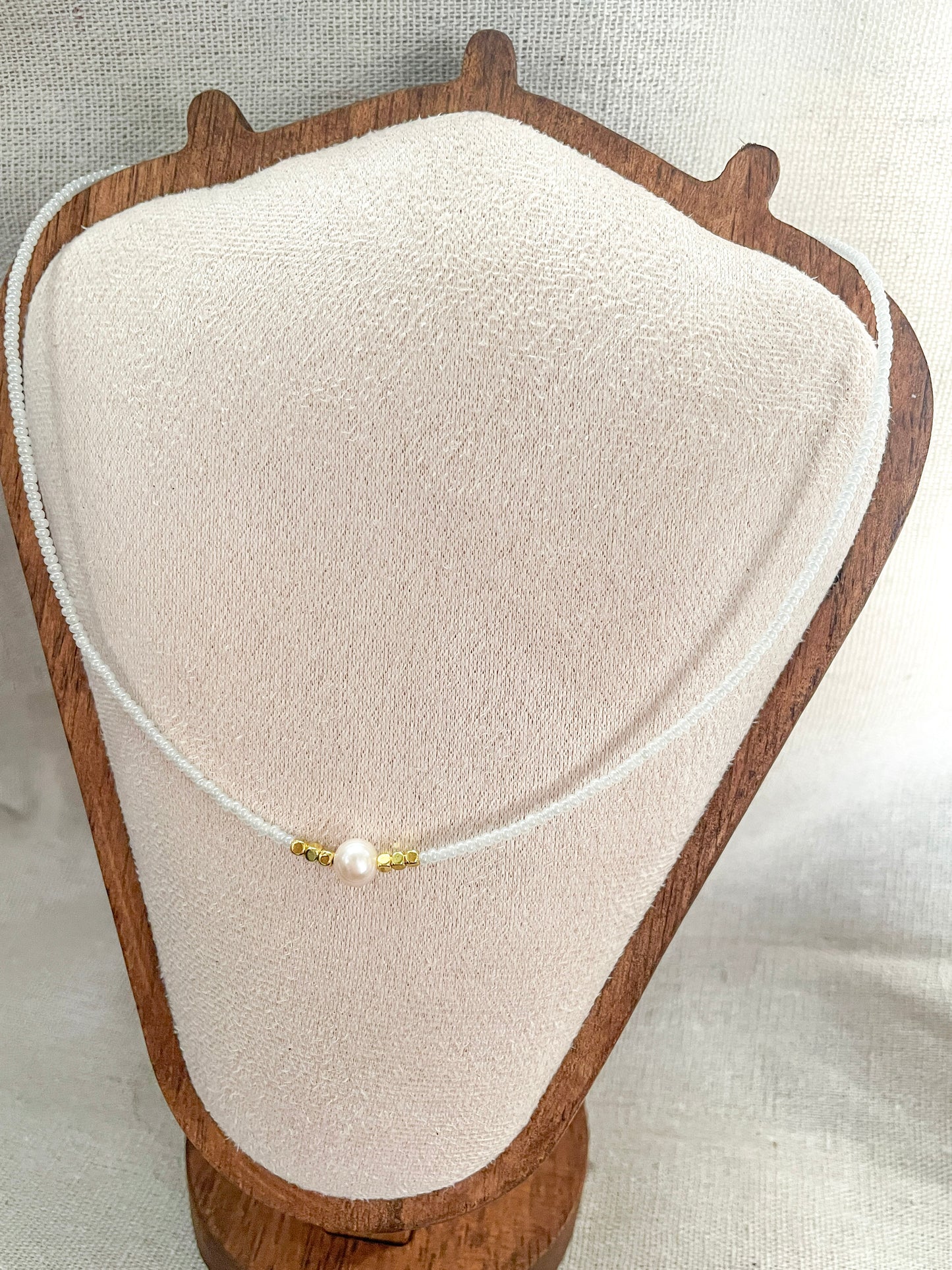 Lacey Pearl Necklace